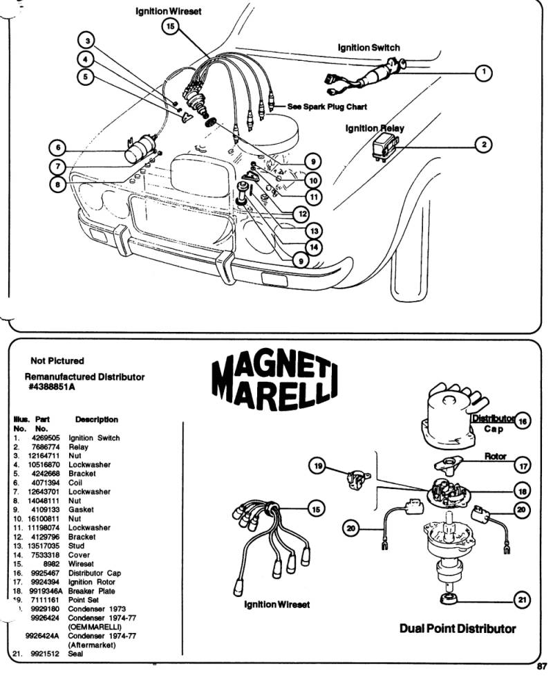 fiat spider ignition