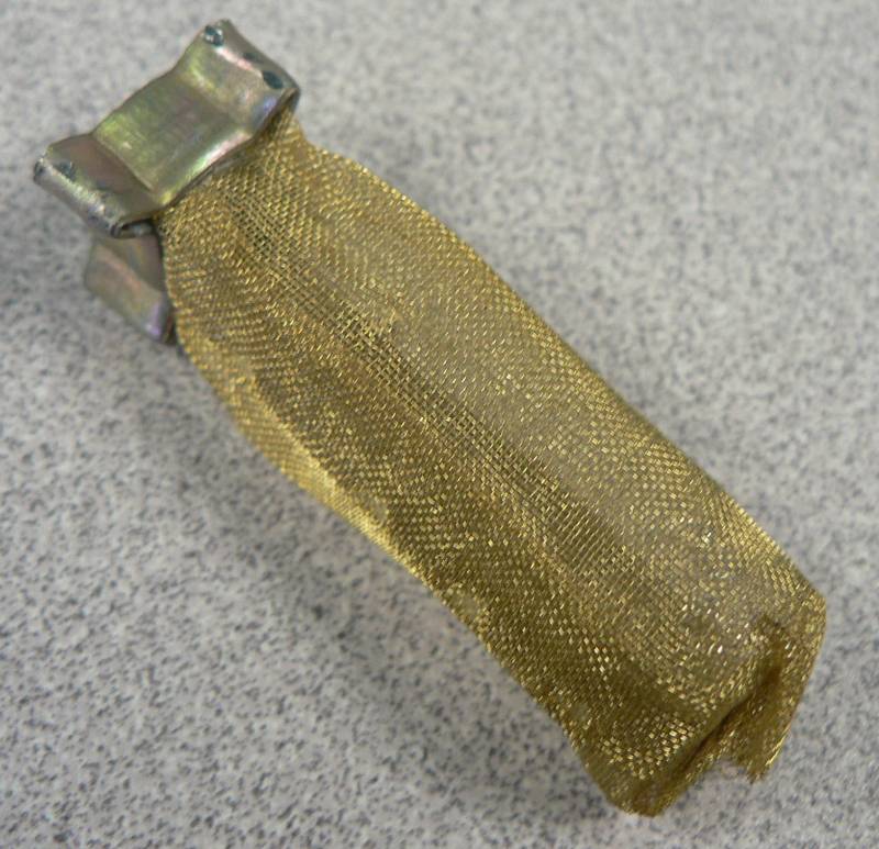 Fiat Spider fuel tank sending unit filter sock